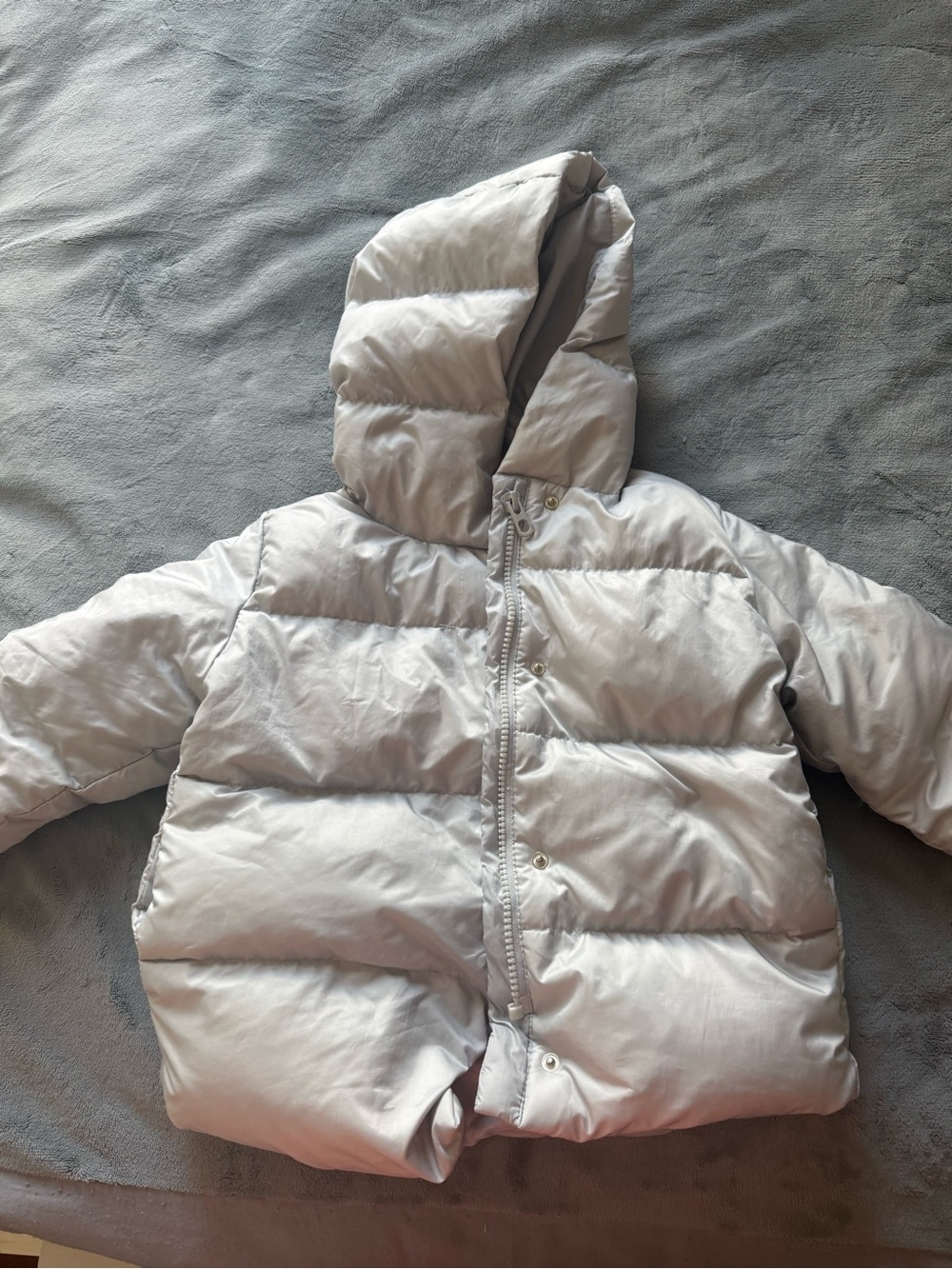 Zara Kids Hooded Puffer Jacket